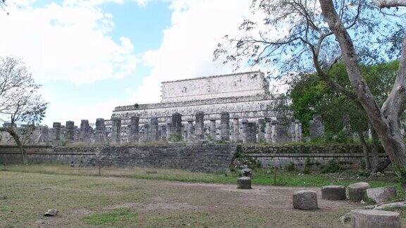 墨西哥尤卡坦半岛的奇琴伊察金字塔