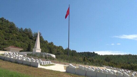 从著名的历史殉道'Soganlidere'CanakkaleCanakkale土耳其09252013