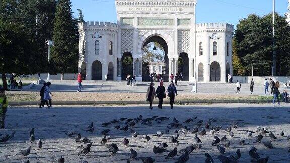 伊斯坦布尔大学大门
