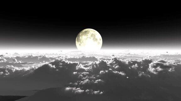 云上满月