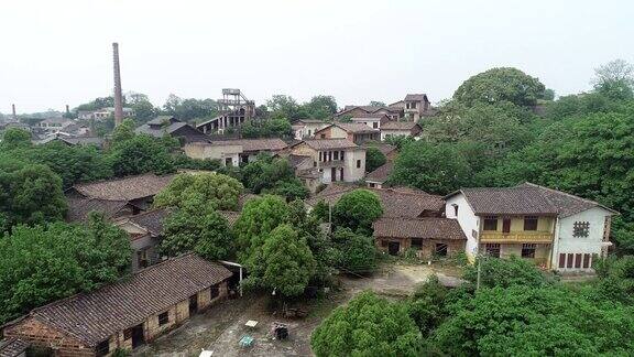 湖南省长沙市潼关窑古街航拍