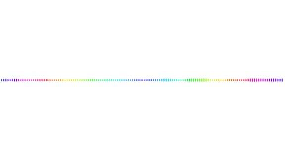 彩虹音频频谱