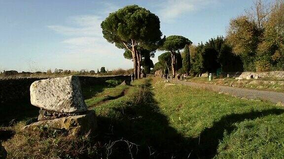 罗马的亚庇古道或者叫阿庇亚安提卡路