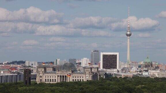 从塔上看柏林