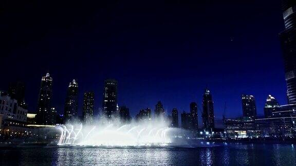 迪拜音乐喷泉