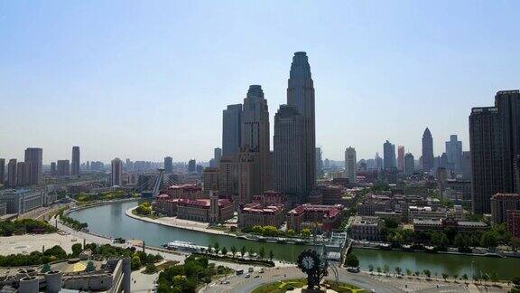 天津城市风景航拍