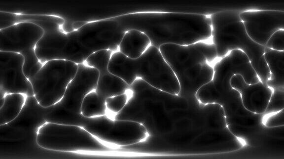 脑中的神经元神经网络三维动画能量电集群信号传输