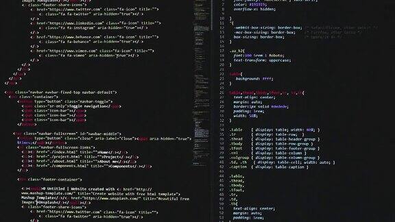 开发人员软件源代码监视器屏幕编写软件开发脚本程序编码程序员编辑代码的背景技术背景近景