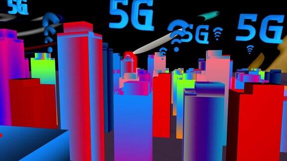动漫智慧城市对接5g科技三维渲染
