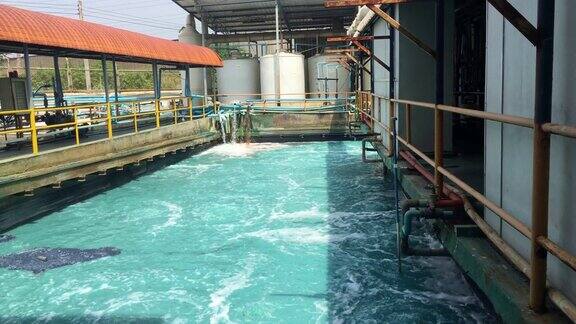 污水处理厂贮水池用于净化污水和水处理厂设施废水净化工业污水站