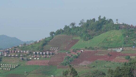 泰国清迈的蒙卡姆山村