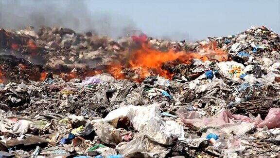 焚烧垃圾 环境污染