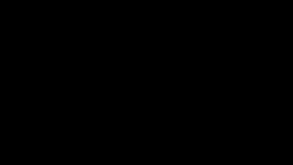 丝带横幅隔离在白色背景(循环4k+alpha)