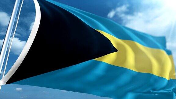 巴哈马旗帜|可循环