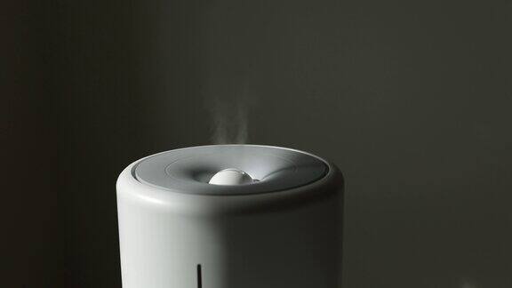 扩散器、空气净化器或加湿器在室内释放带有精油的强冷蒸汽流香薰油蒸汽香薰身体健康治疗水疗和健康