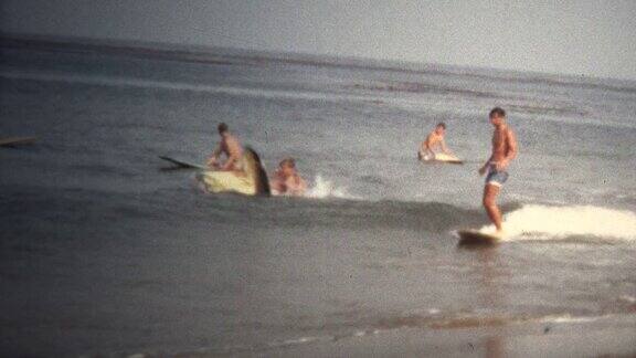 (8毫米年份)1968年加利福尼亚海滩冲浪