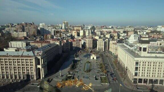 基辅市乌克兰鸟瞰图