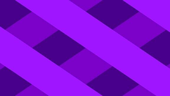 方块运动背景环紫色