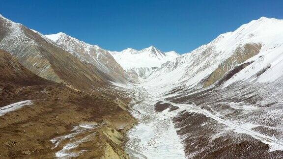 青藏高原冬季野外生态环境