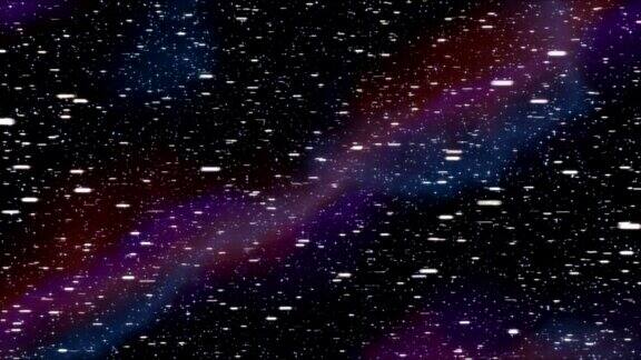 空间水平翘曲速度超空间穿越星场星云r-l