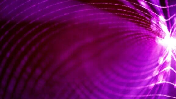 抽象背景的紫色网格运动