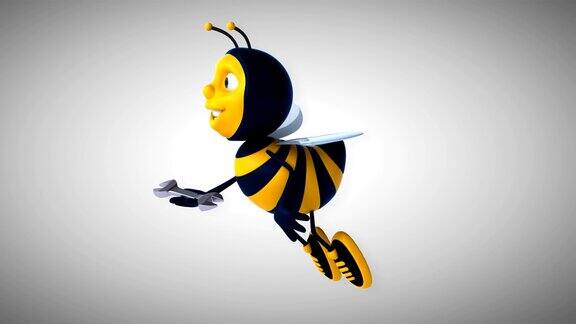 有趣的小蜜蜂