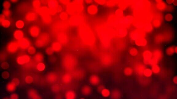 闪亮的粒子红色背景