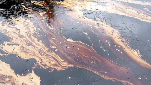 海湾石油泄露过程延时摄影