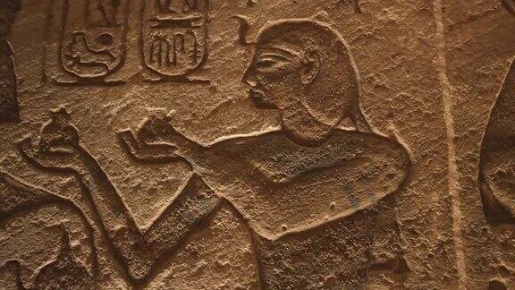 象形文字阿布辛贝神庙阿斯旺埃及