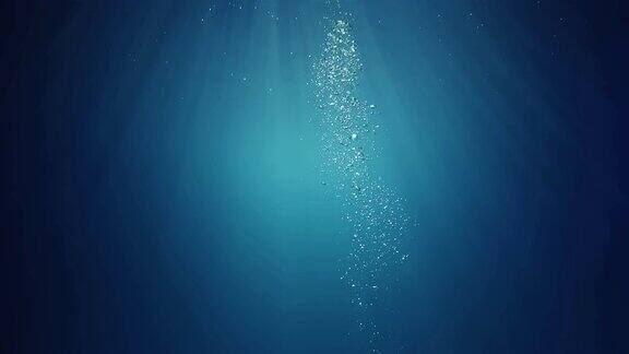 水下气泡上升到水面