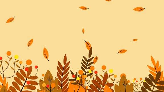 秋天的动画