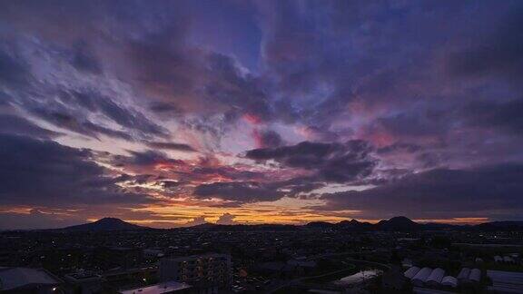 晴朗天空的时间流逝