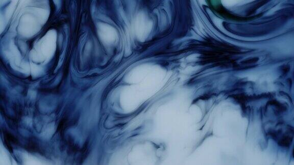 丙烯酸纹理与蓝色大理石花纹背景