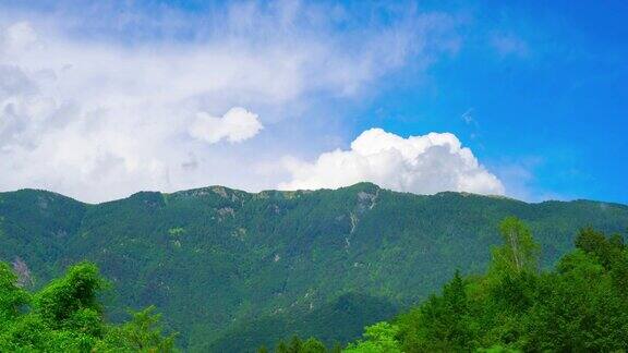 高山和云延时拍摄