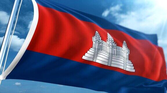 柬埔寨国旗|可循环