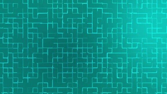 暗青色抽象几何图形技术背景网格纹理技术背景