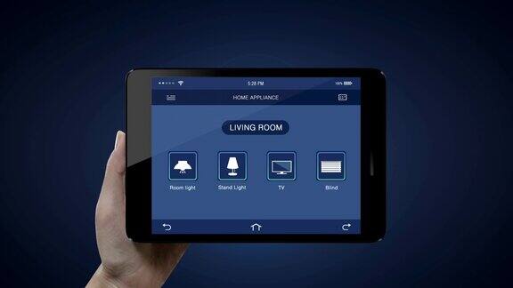 触摸屏、物联网智能平板、平板应用、客厅电视、电灯泡、盲控节能、智能家电、物联网