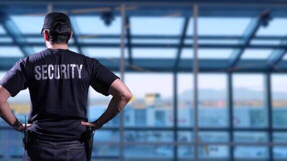 机场保安、监视、安全、警察执法和乘客