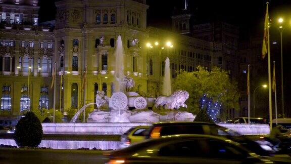 西班牙马德里Cibeles喷泉