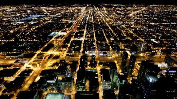 美国芝加哥空中街道