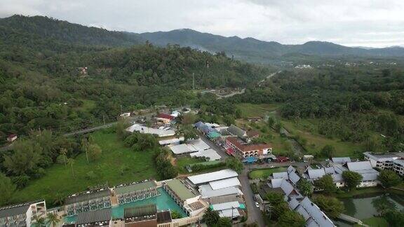 住宅小区鸟瞰图