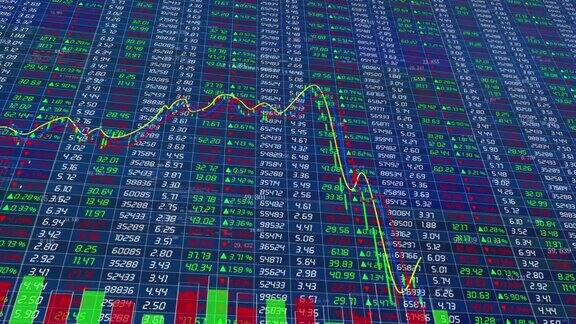 金融危机导致股票市场价格暴跌