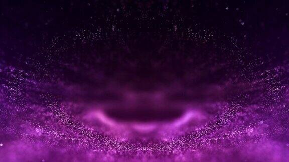对称粒子背景(紫色)-循环