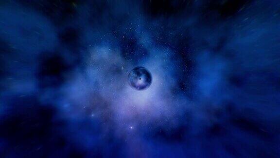 无限可循环的星系空间背景