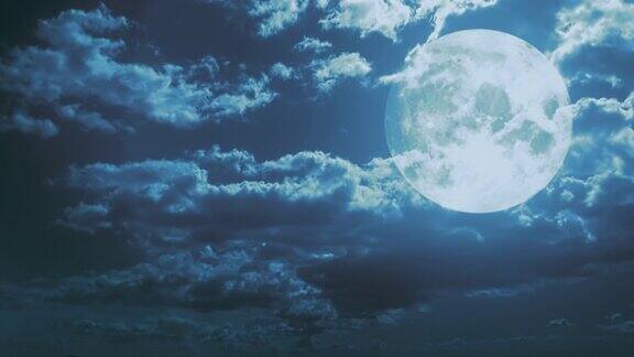 云后的月亮幻想视频
