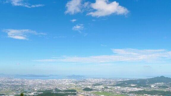 日本福冈市的风景