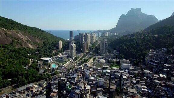 FavelaAerials:巴西里约热内卢的贫富对比