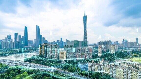 哈子广州与科技大数据概念广州中国
