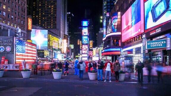 4K时光流逝:纽约时代广场