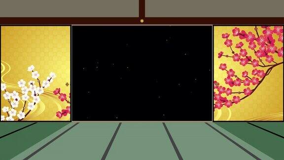 红梅和白梅开阖的视频日本的房间